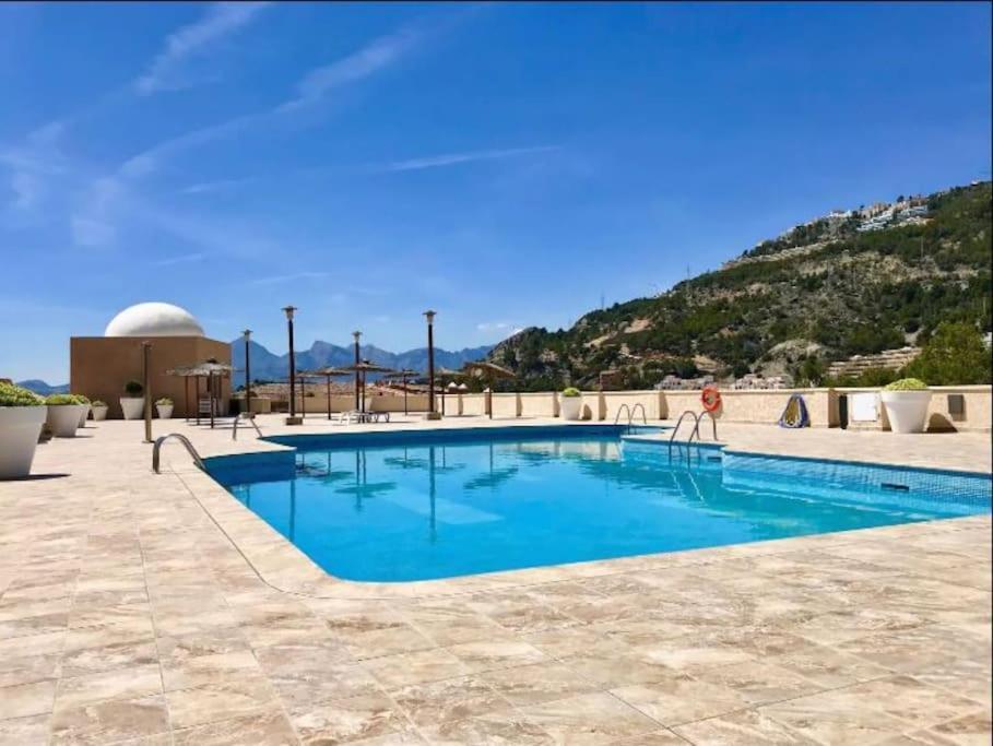 Pueblo Mascarat Con Vista Al Mar Apartment Altea la Vieja Bagian luar foto