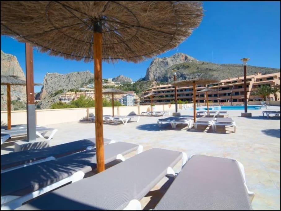Pueblo Mascarat Con Vista Al Mar Apartment Altea la Vieja Bagian luar foto