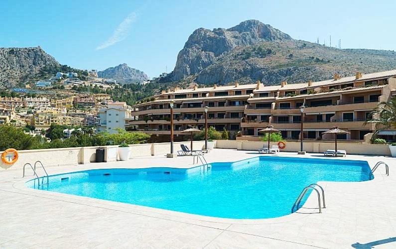 Pueblo Mascarat Con Vista Al Mar Apartment Altea la Vieja Bagian luar foto